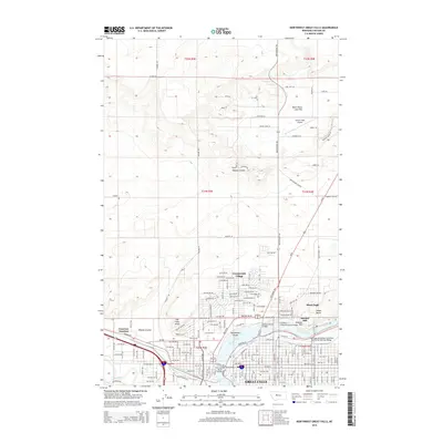 2014 Map of Northwest Great Falls, 2014 Print