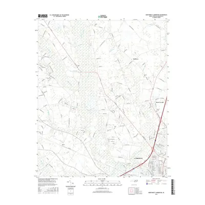 2016 Map of Northwest Lumberton, 2016 Print