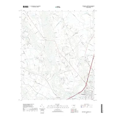 2019 Map of Northwest Lumberton, 2019 Print