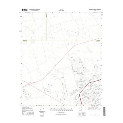 2016 Map of Northwest Midland, 2016 Print