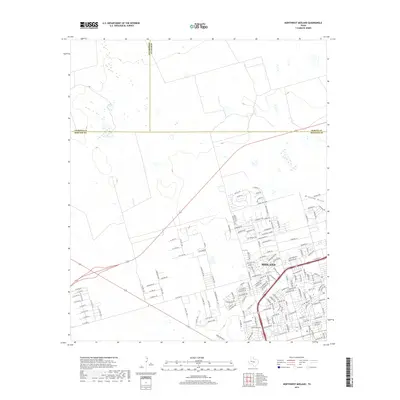 2019 Map of Northwest Midland, 2019 Print