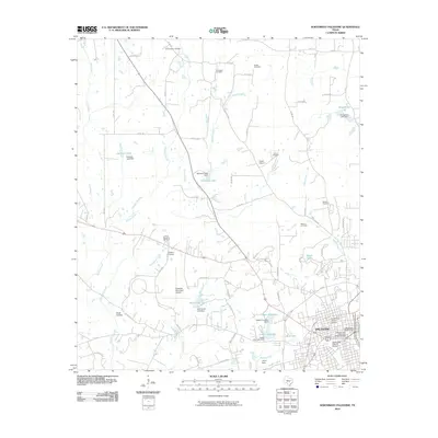 2010 Map of Northwest Palestine, 2010 Print
