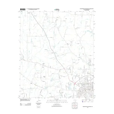 2013 Map of Northwest Palestine, 2013 Print
