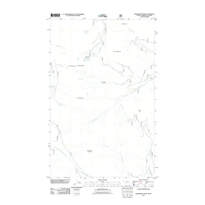 2011 Map of Northwest Peak, 2011 Print