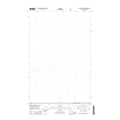 2014 Map of Northwest Peak OE N, 2014 Print