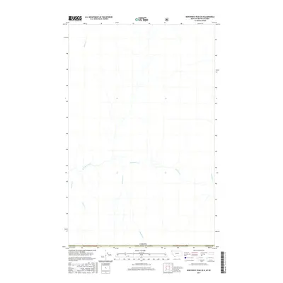 2017 Map of Northwest Peak OE N, 2017 Print