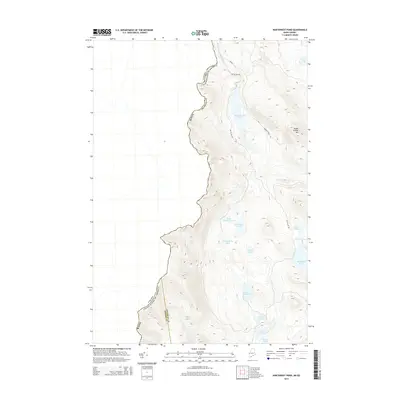 2014 Map of Northwest Pond, 2014 Print