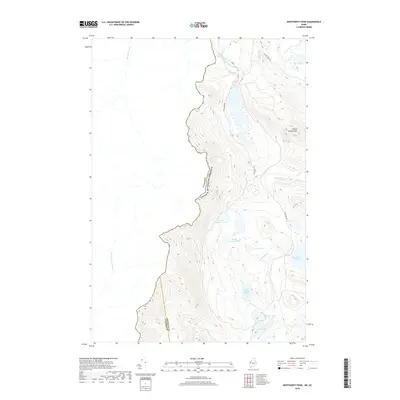 2018 Map of Northwest Pond, 2018 Print