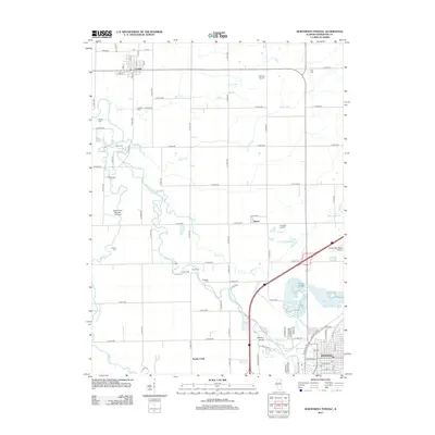 2012 Map of Northwest Pontiac, 2012 Print