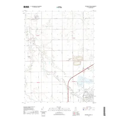 2018 Map of Northwest Pontiac, 2018 Print
