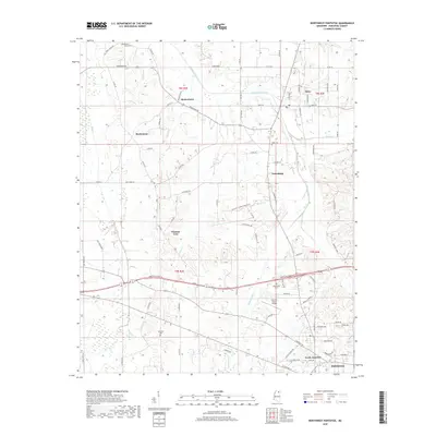 2018 Map of Northwest Pontotoc, 2018 Print