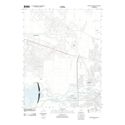 2010 Map of Northwest Pueblo, 2010 Print