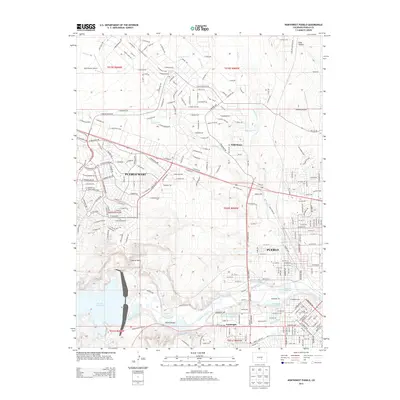 2013 Map of Northwest Pueblo, 2013 Print