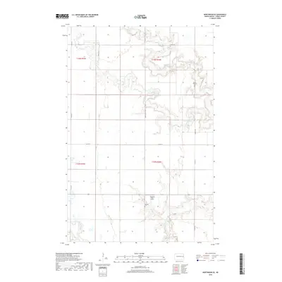 2018 Map of Northwood SE, 2018 Print