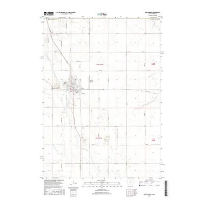 2015 Map of Northwood, 2015 Print
