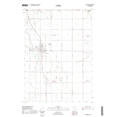 2018 Map of Northwood, 2018 Print