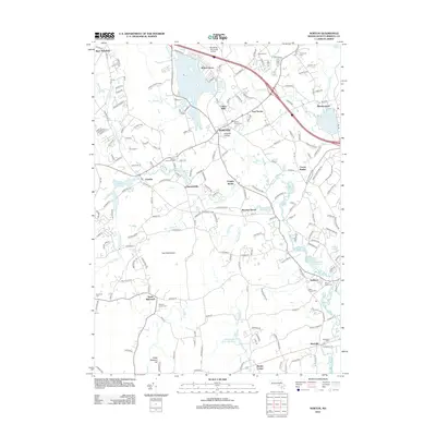 2012 Map of Norton, 2012 Print