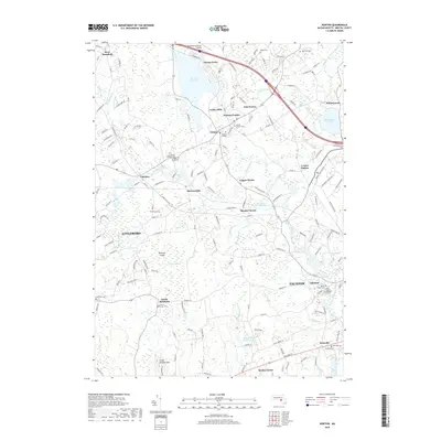 2018 Map of Norton, 2018 Print