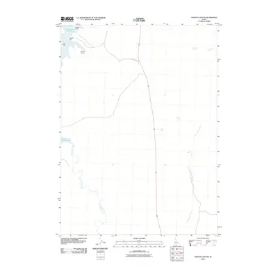 2010 Map of Norton Canyon, 2010 Print