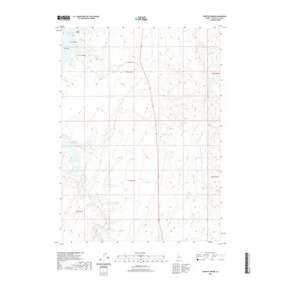 2020 Map of Norton Canyon, 2020 Print