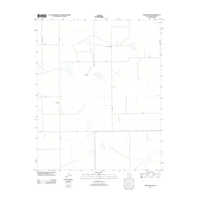 2012 Map of Norton Lake, 2012 Print