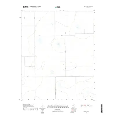 2019 Map of Norton Lake, 2019 Print