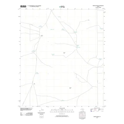 2010 Map of Norton Mesa, 2010 Print