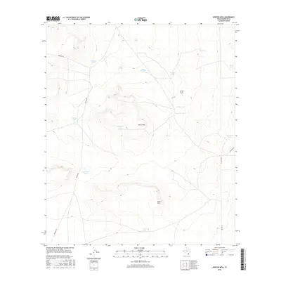 2016 Map of Norton Mesa, 2016 Print
