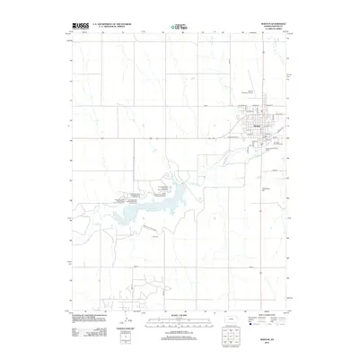 2012 Map of Norton, 2012 Print