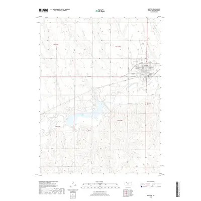 2018 Map of Norton, 2018 Print