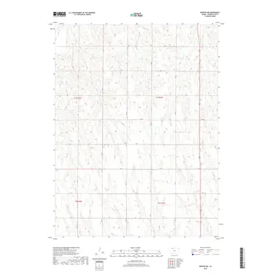 2018 Map of Norton NW, 2018 Print