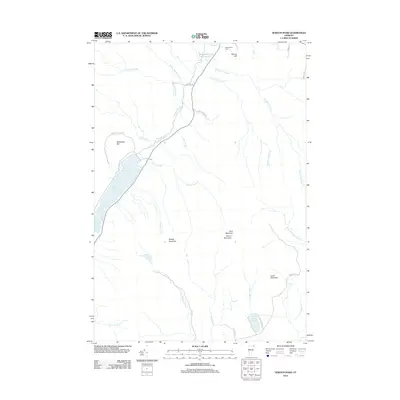 2012 Map of Norton Pond, 2012 Print
