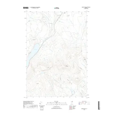 2018 Map of Norton Pond, 2018 Print