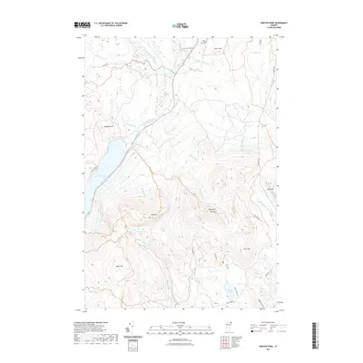 2021 Map of Norton Pond, 2021 Print