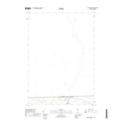 2018 Map of Norton Pond OE N, 2018 Print
