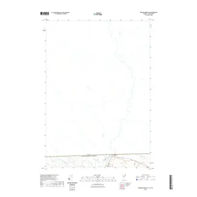 2021 Map of Norton Pond OE N, 2021 Print
