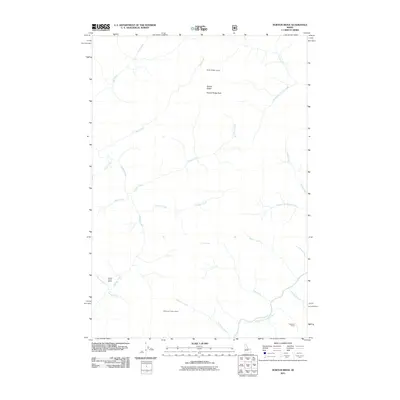 2011 Map of Norton Ridge, 2011 Print