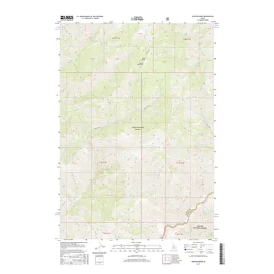 2017 Map of Norton Ridge, 2017 Print
