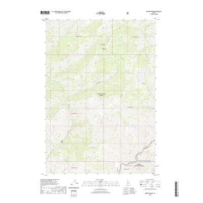 2020 Map of Norton Ridge, 2020 Print