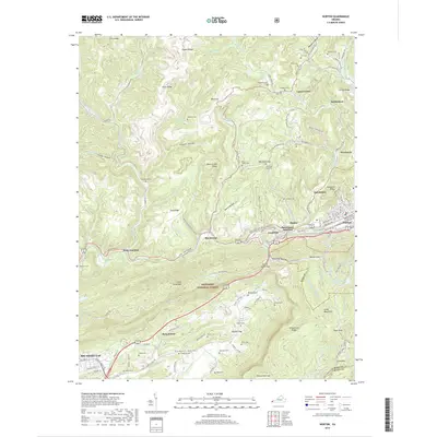 2019 Map of Norton, 2019 Print
