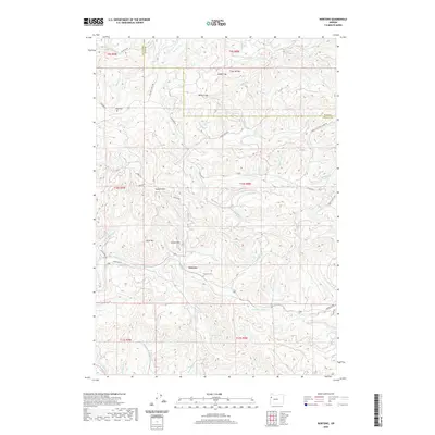 2020 Map of Nortons, 2020 Print