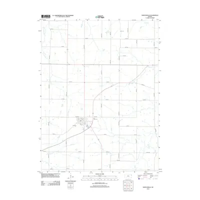 2012 Map of Nortonville, 2012 Print