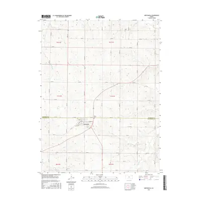 2015 Map of Nortonville, 2015 Print