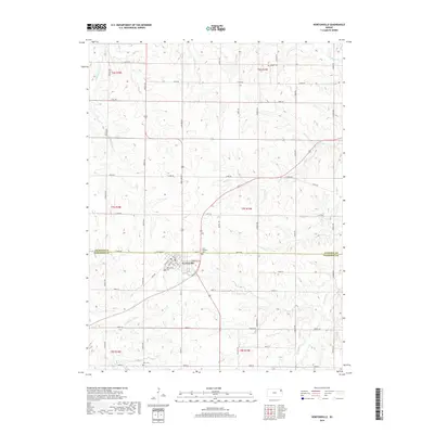 2018 Map of Nortonville, 2018 Print