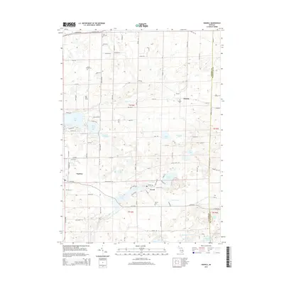 2014 Map of Norvell, 2014 Print