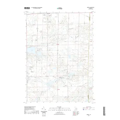 2019 Map of Norvell, 2019 Print