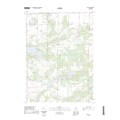 2023 Map of Norvell, 2023 Print