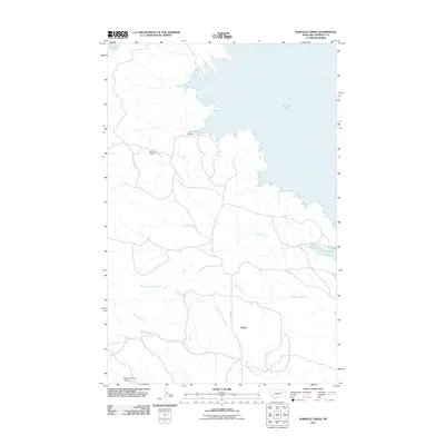 2011 Map of Norville Creek, 2011 Print