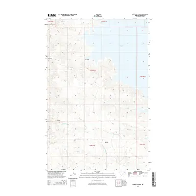 2014 Map of Norville Creek, 2014 Print