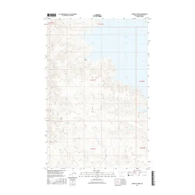 2017 Map of Norville Creek, 2017 Print